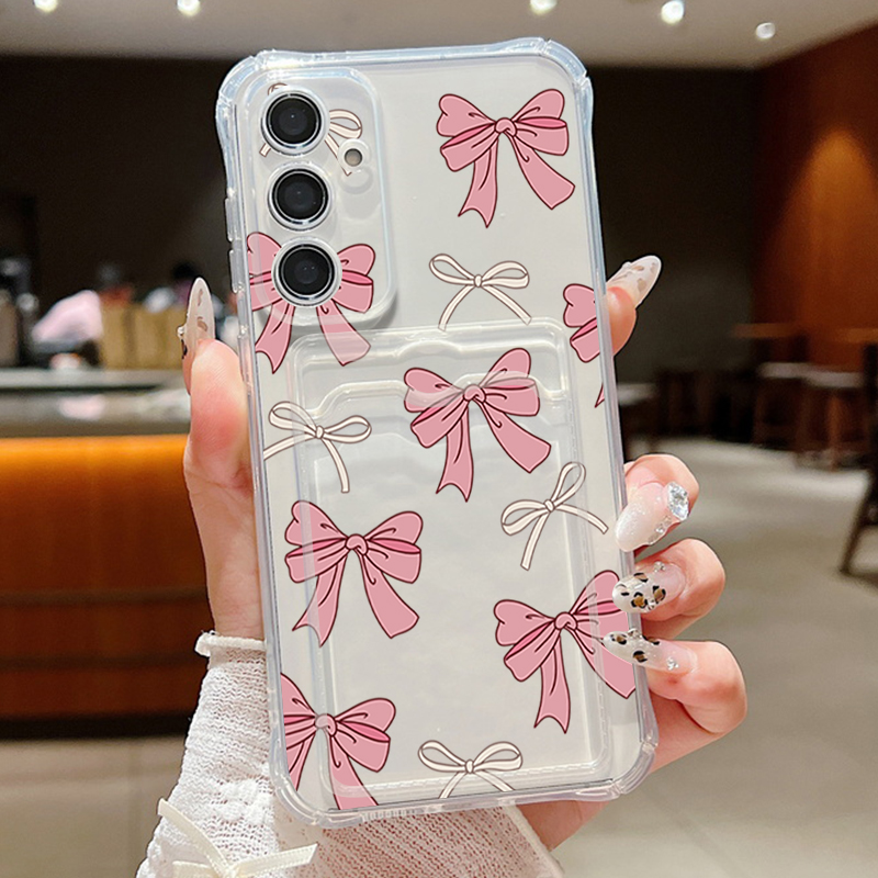 Samsung Galaxy A55 - Funda con bolsillo para tarjetas para
