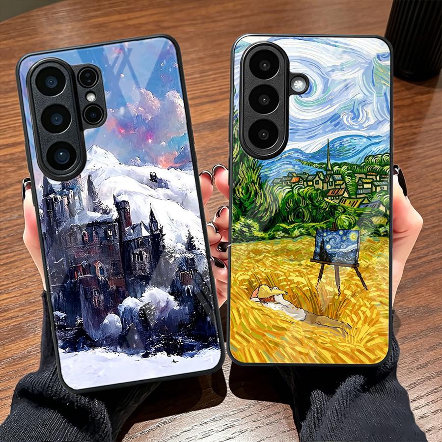 Samsung Galaxy S24 - Funda Protectora de Vidrio para Teléfono