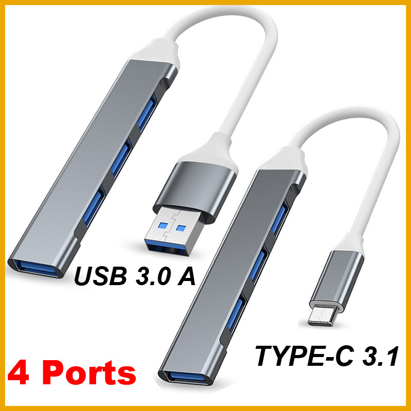 Usb Hub Type C - Hub USB 3.0 TIPO-C 3.1 de