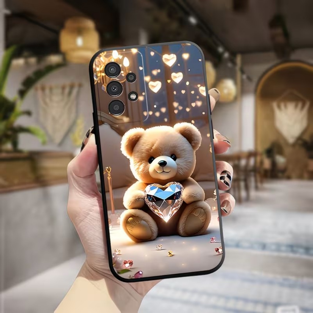 Samsung Galaxy A55 - Funda de teléfono Little Bear Love
