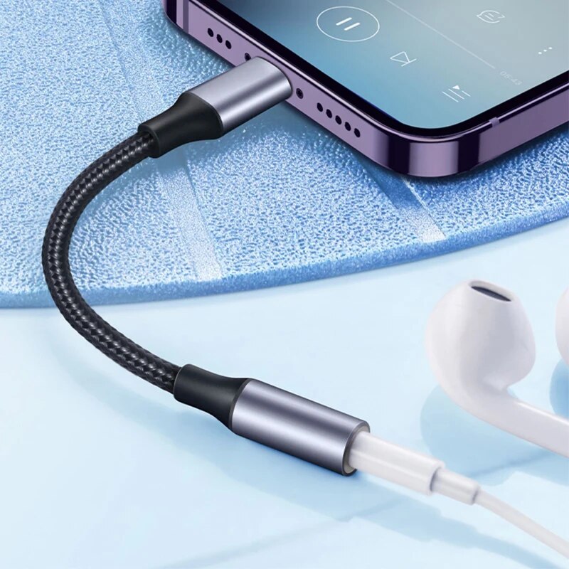 Cable auxiliar Jack de 3,5mm,  - Wired Earphone Lightning reseña y precio