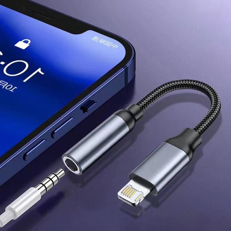 Cable auxiliar Jack de 3,5mm,  - Wired Earphone Lightning reseña y precio