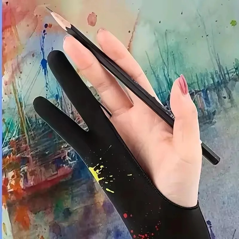 1/4 pares de guantes de pintur - Drawing Glove Artist reseña y precio