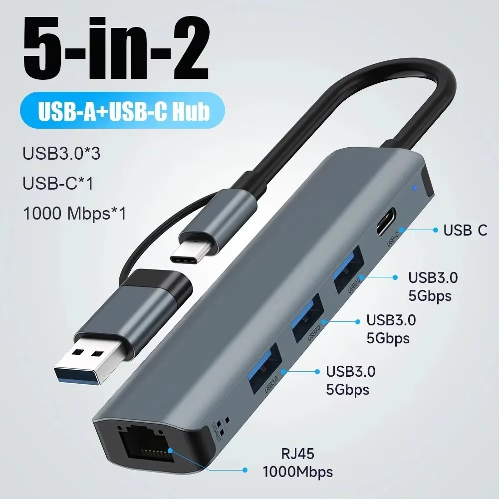 Base de expansión con múltiple - Usb Hub Type C reseña y precio